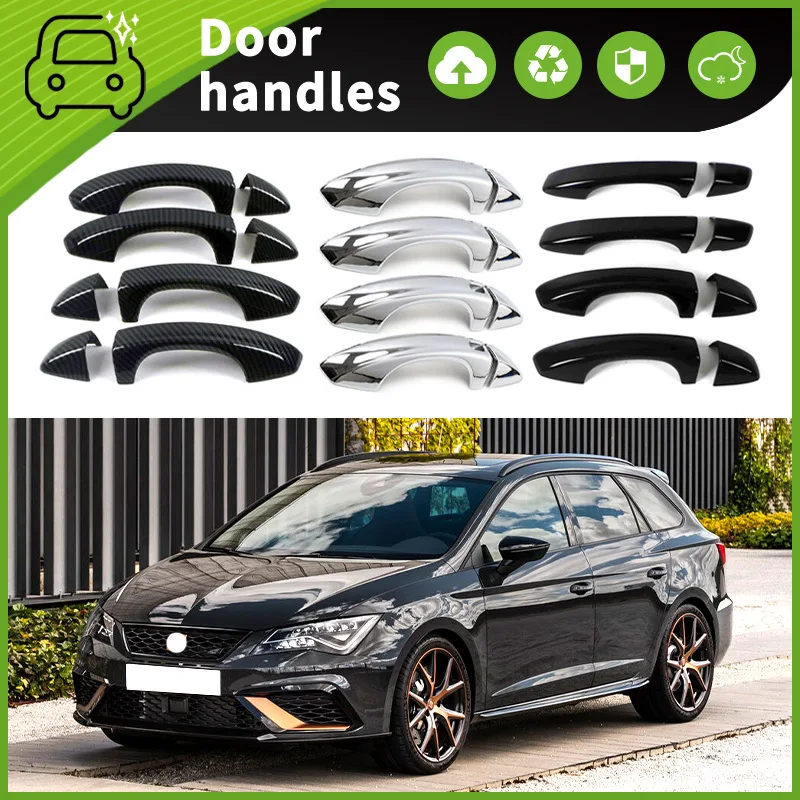 

Suitable for 13-19 Seat Leon 5F door bowl handle decorative sticker door handle scratch-proof product