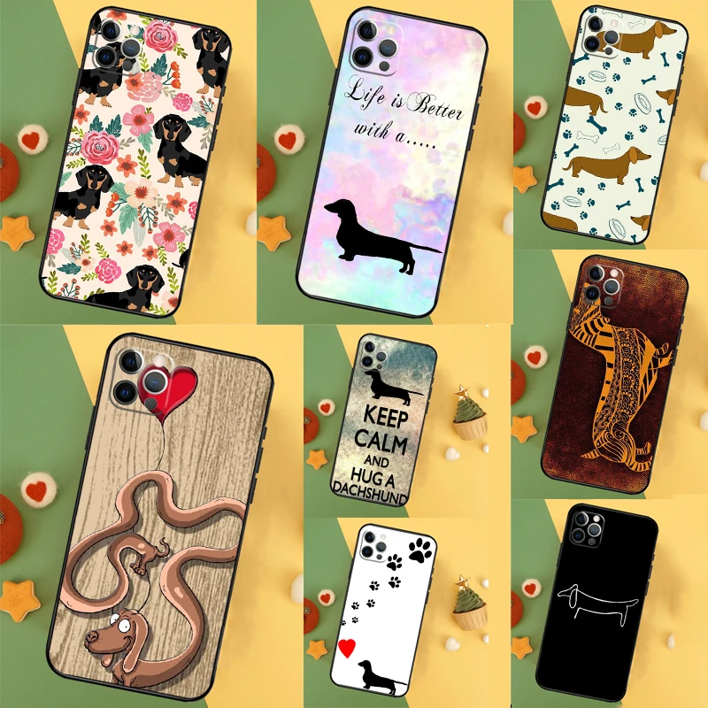 Sausage Dog Dachshund Quotes Case For Samsung Galaxy A33 A53 A13 A54 A34 A14 A56 A36 A16 A06 A12 A32 A52 A35 A17 A15 A55