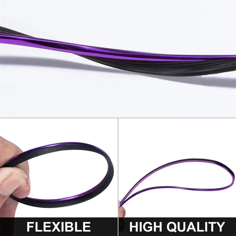 Car Interior Decoration Line Trim Door Center Console Gap Instrument Panel Decorative Line Chrome Glitter Modification Supplies