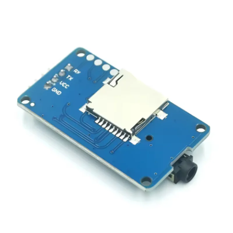 YX5300 compatible with YX6300 UART TTL serial MP3 music player module Micro SD