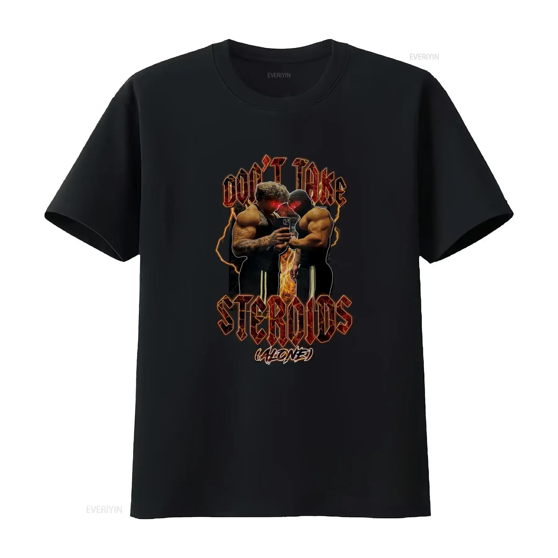 Don't Take Steroids T Shirt Tren Twins Gym Funny Skater Dad For Bodybuilding Workout Fitness vintage Washed Stretched Soft