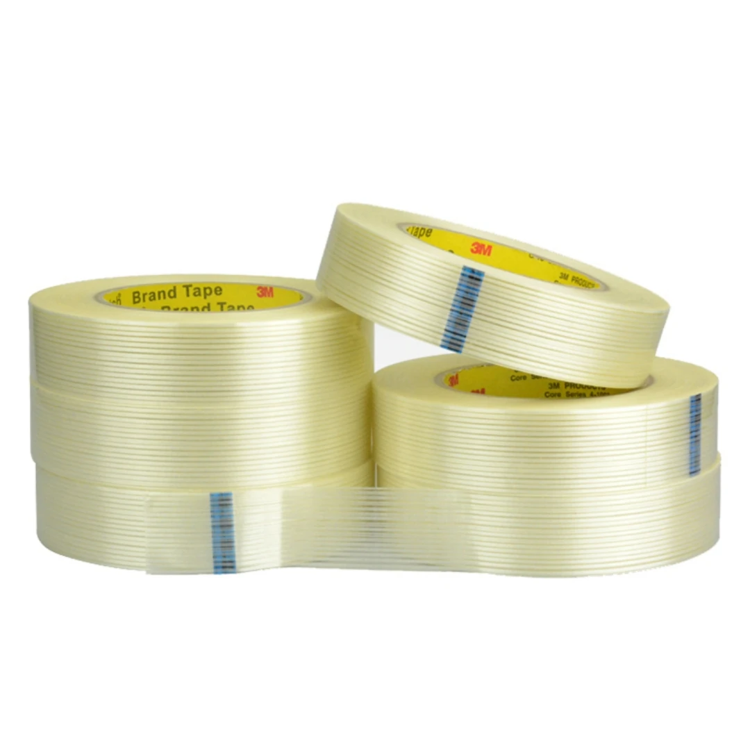 3M 8915 High Strength Reinforcing Tape /Glass Filament for Packaging And Fastening of Electronics 40mmx55M /roll ,Dropshipping