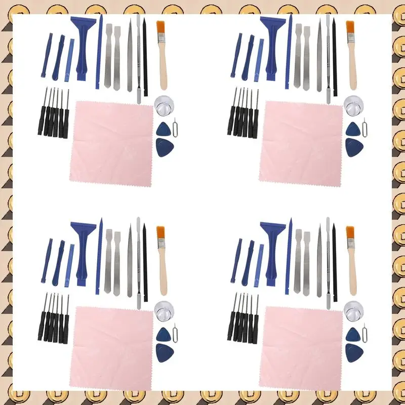 A003 4 Set Durable Disassemble Tools Phone Screen Laptop Opening Repair Tools Set Kit For Iphone For Ipad Phone Tablet PC