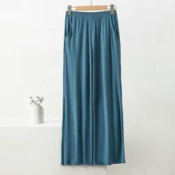 3XL-7XL pantalony Pijama Mujer nowy rozmiar modalne spodnie domowe dla kobiet wygodna bielizna nocna wiosenne spodnie jesienna piżama