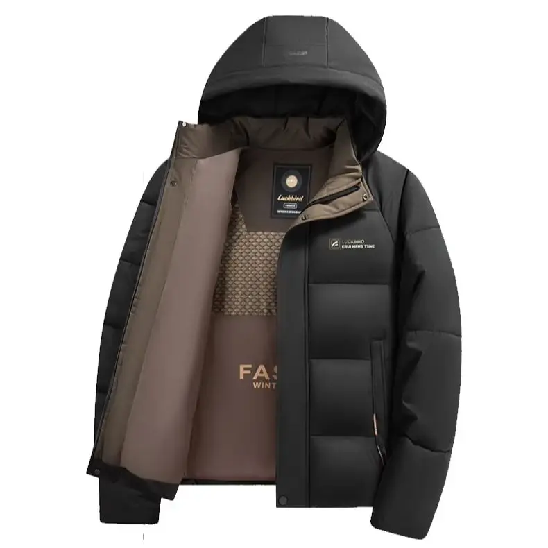 2024 abrigo de invierno para hombre, chaqueta cálida de moda de alta calidad, Parkas gruesas informales, abrigo de invierno cálido para hombre, talla masculina XL-5XL