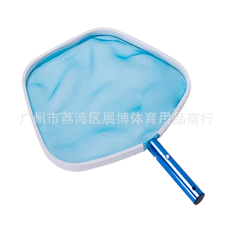 Pool Leaf Skimmer Net Aluminum Edge Shallow Water Cleaning Rake For Swimming Pools Spas Hot Tubs