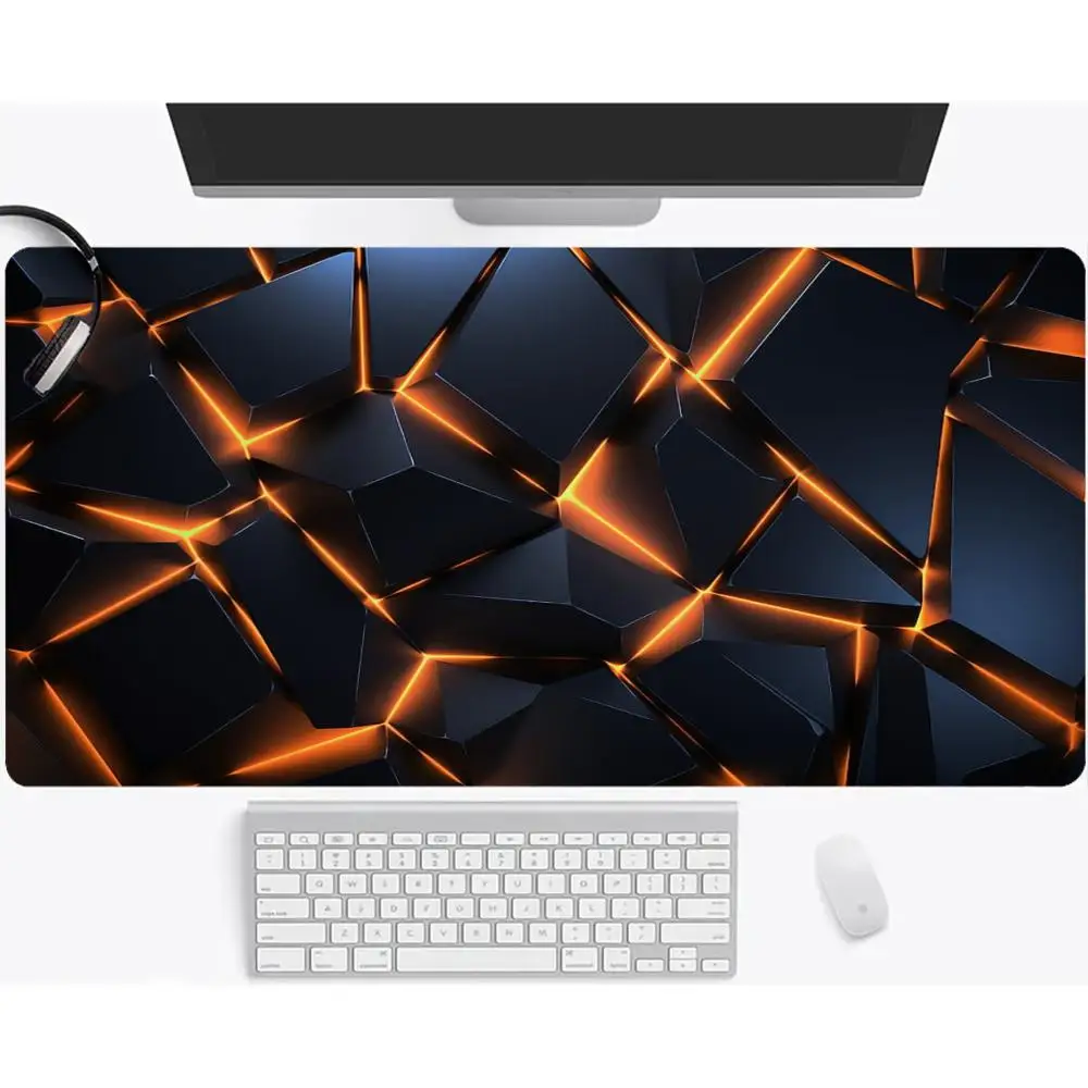 

Dark style Mouse Pad Desk mat Office bedroom mat Anti-slip laptop Desktop computer mouse mat