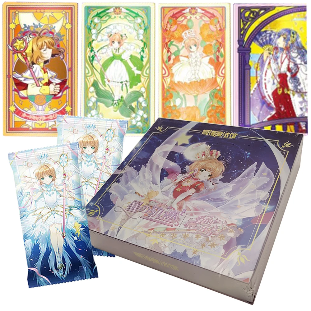 Cardcaptor Sakura Collected Card Friends Festival Party Sharing Card Toys Magic Anime Protagonist Creative Exquisite Peripheral