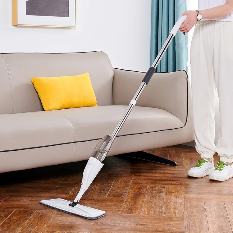 Microfiber Spray Mop with Water Tank 360 Rotating Head Wet Dry Reusable Pad for Hardwood Tile Marble Floor Home Kitchen Cleaning