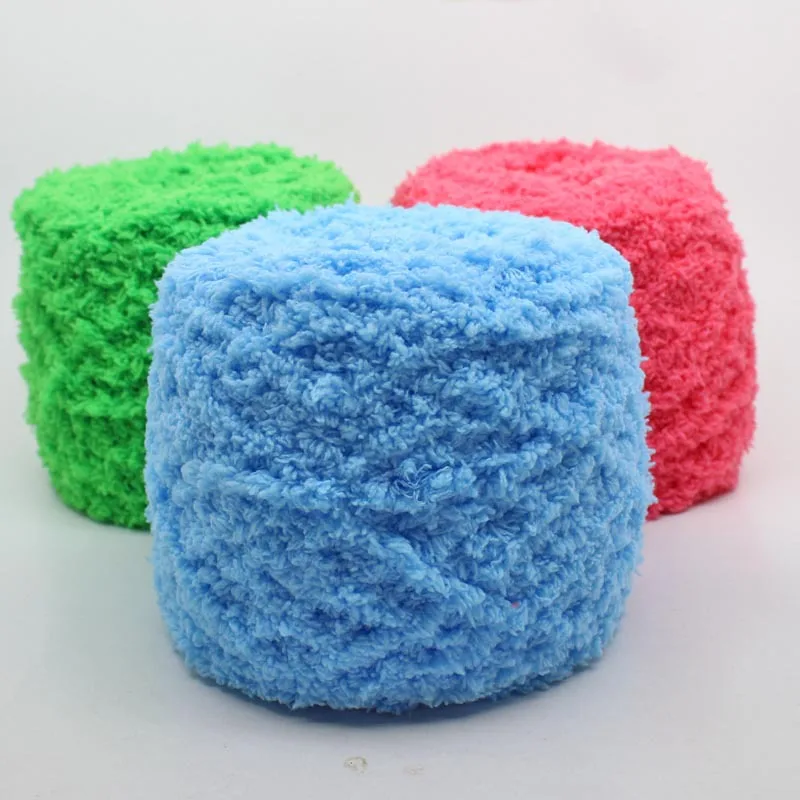 100g/ballKnitting Wool Yarn Soft Yarn Baby Thick Coral Velvet Yarn Hand Knitting Cashmere Crochet Thread For DIY Sweater Blanket