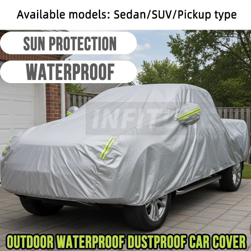 Pickup Car Cover UV Protective Covers For Changan Hunter HunterE Kaicheng F70 Kaicheng F300 Kuayue Wang F3 Pickup Accessories