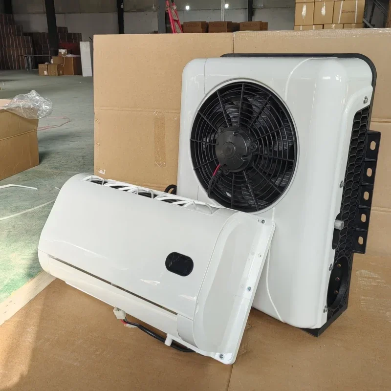 

split parking air conditioner A/C electric vehicle air conditioning system truck parking cooler 24V