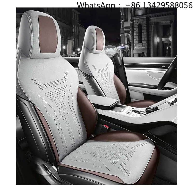 

Anti-Slip 600D Oxford Fabric Custom 4 Season Universal Car Seat Cover Set for Byd Song Plus Full Five Seats