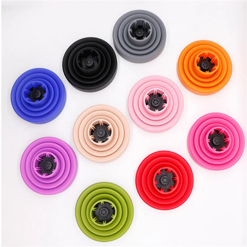 

Foldable Silicone Hairdryer Diffuser Cover for Curly Hair Styling Temperature Resistant Hairdressing Tool for Salon Hair Care