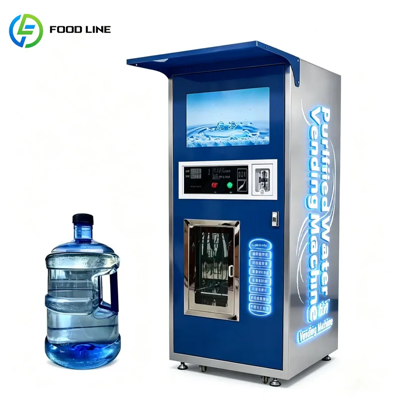Pure Water Vending Machine RO Self Service Refill Station Automatic Dispenser Commercial Equipment Customized