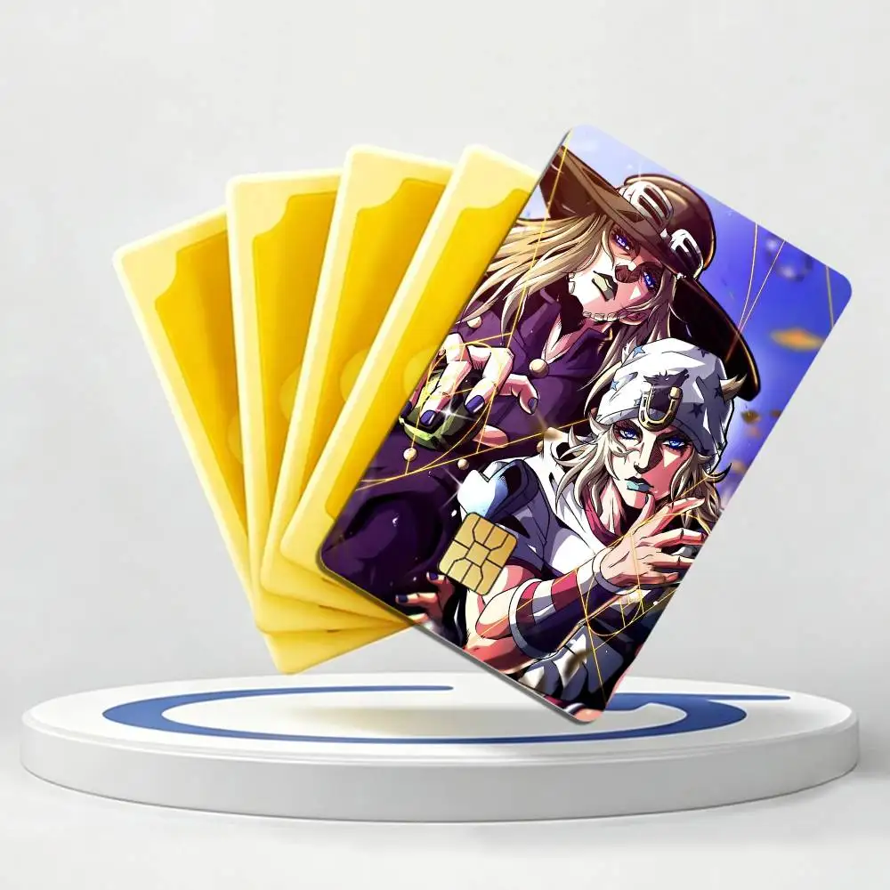 JO-JO Johnny Steel Ball Run Card Stickers for Bank Access Protective Waterproof Film Cover Sticker Gift