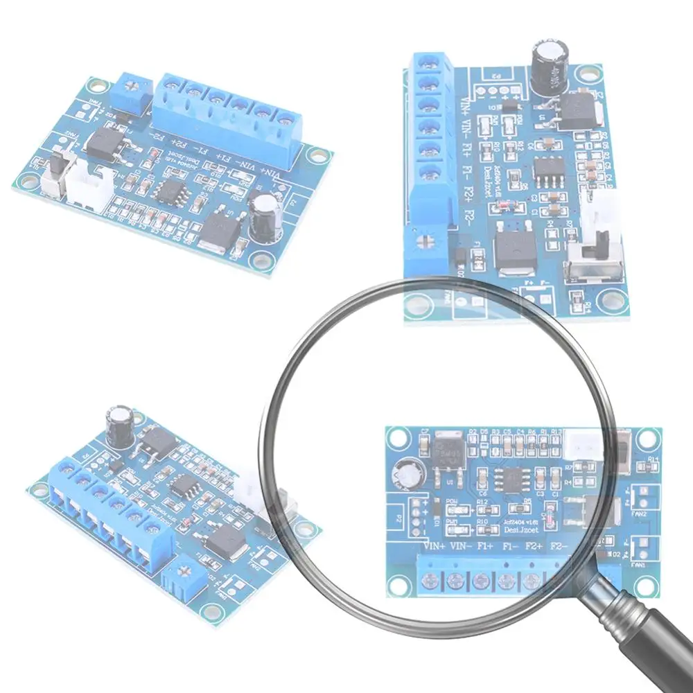 

Регулятор скорости PWM 12В/24В 4А с датчиком, 2/3/4-контактный, интеллектуальный, с кабелем, для вентиляторов охлаждения