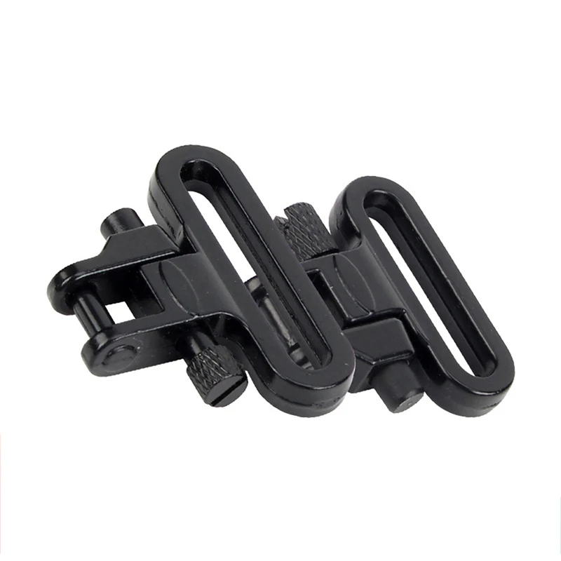 

1PCS Tactical Rifle Sling Swivels Mount Adapter Attachment Clips Heavy Duty 300lb Quick Detach Outdoor Hunting Gun Accessories