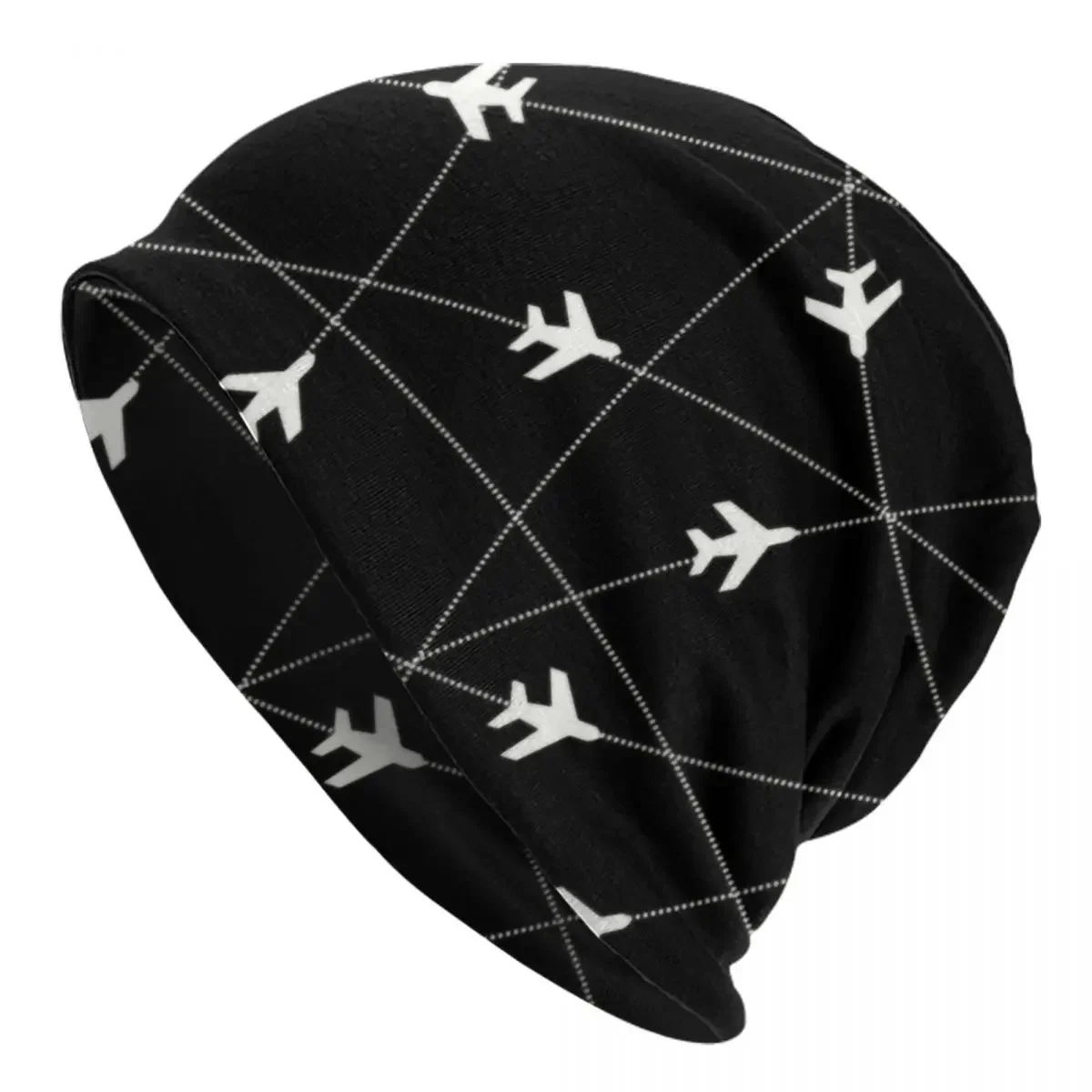 Air Traffic Controllers Skullies Beanies Caps Unisex Winter Knitted Hat Adult Fighter Pilot Aircraft Bonnet Hats Outdoor Ski Cap