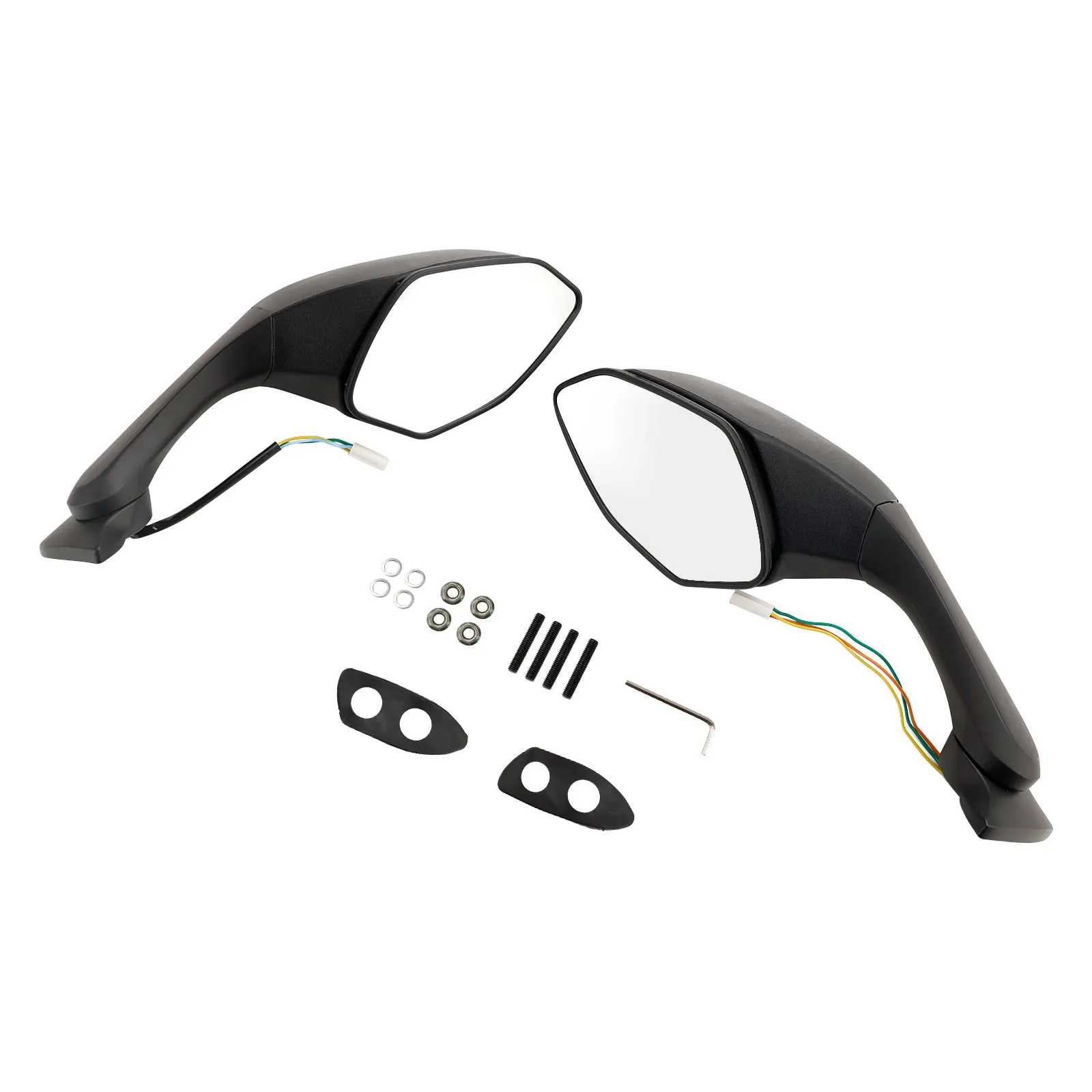 Artudatech Rearview Mirrors For YAMAHA YZF R1 R1M RN32 RN49 RN65 15-2023 R6 RJ27 17-2023