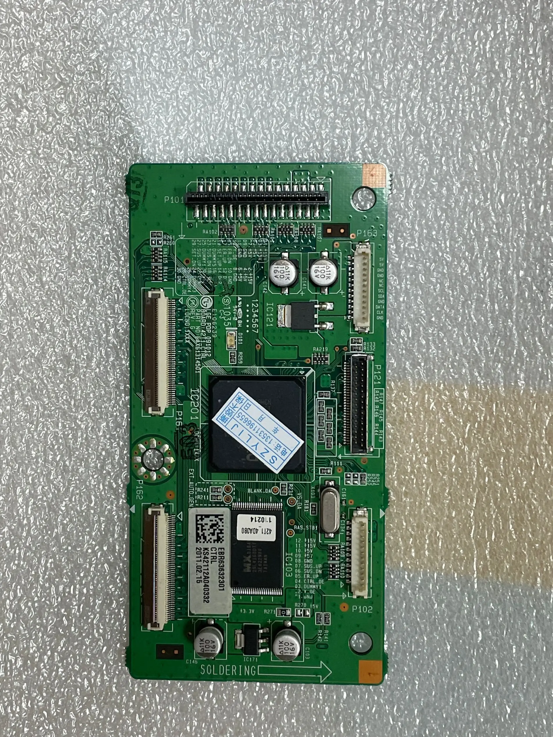 1pcs/lote Good quality,Original authentic LG42T1 logic board EAX61314501 EBR63632301