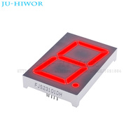 2pcs 2.3 Inch 1 Bit 7 Segment Red LED Display 10Pins 23101DH 23011CH  Share Common Anode Cathode Digital Display
