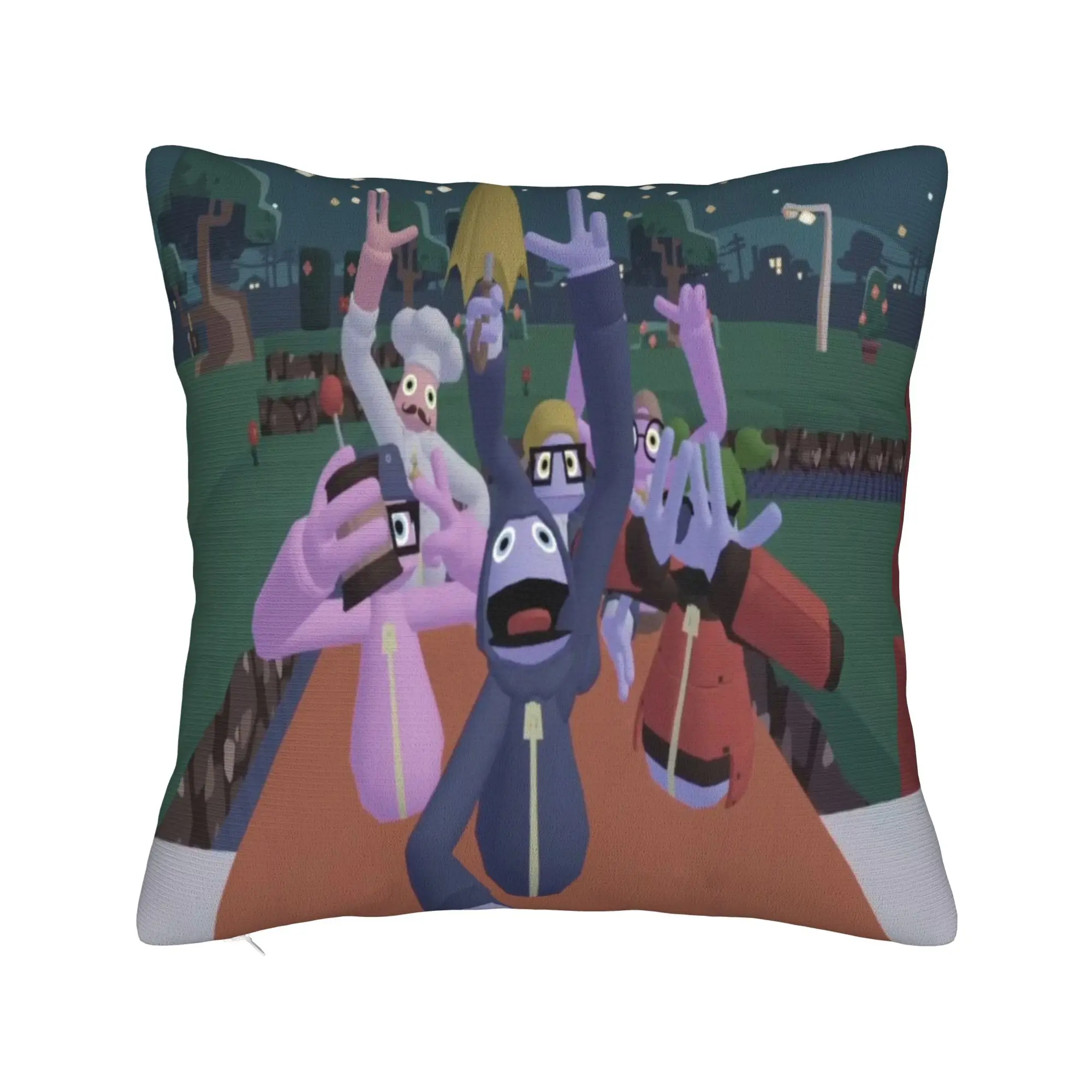 New Style Home Yeeps Hide And Seek Decorations Pillowcases Merch  Pillow Cover Square Multi-Size