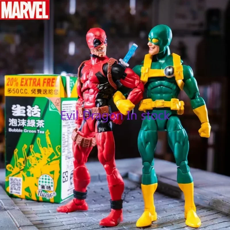 

In Stock New Original Marvel Legends Series Bob Deadpool Agents of Hydra Action Figure Toy Model 6 Inch Collectible Gift