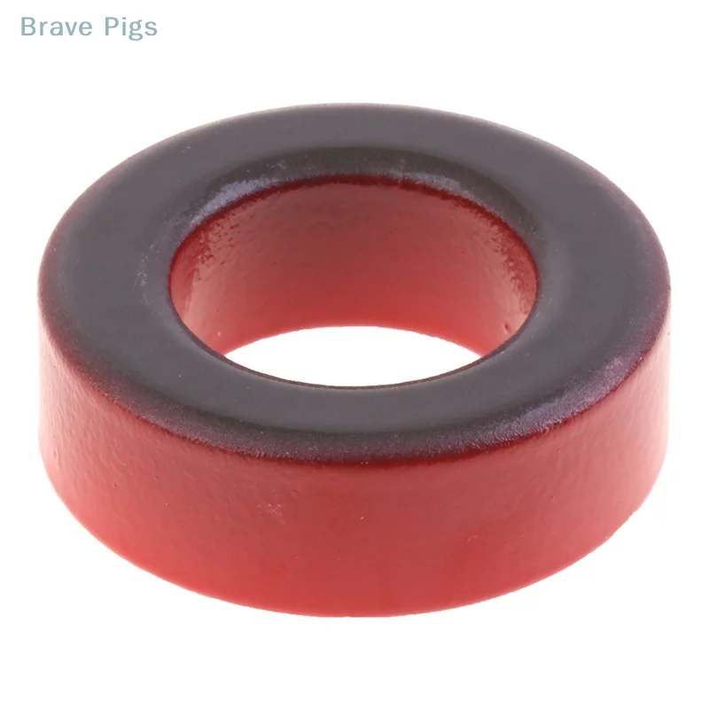 T130-2 Iron Ferrite Toroid 33*20*11 Mm For Inductors Iron Powder Red Ring Low Permeability