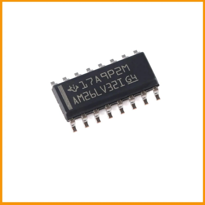 10Pcs/Lot New Original  AM26LV32IDR AM26LV32  0/4 Receiver RS422, RS485 16-SOIC