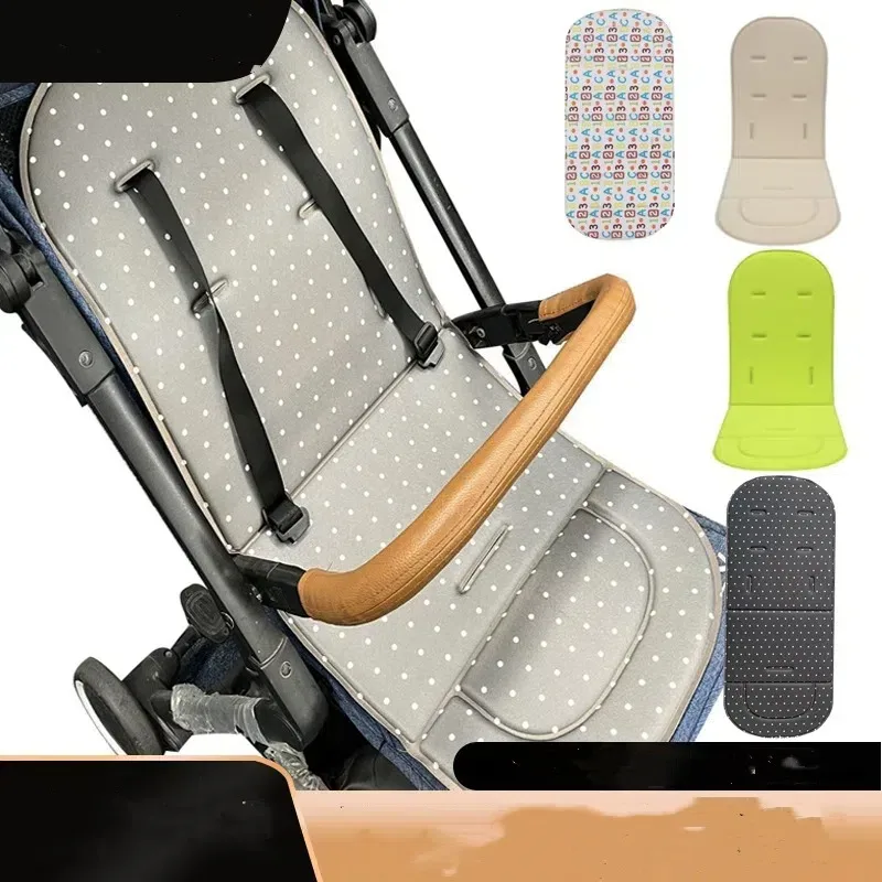 وسادة مقعد عربة الأطفال لينة كرسي يدفع باليدين عربة السيارة كرسي مرتفع مقعد عربة وسائد عربة أطفال فراش وسادة ناعمة #1