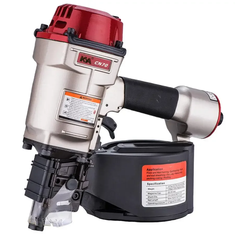 CN70 Pneumatic Coil Siding Nail -Gun