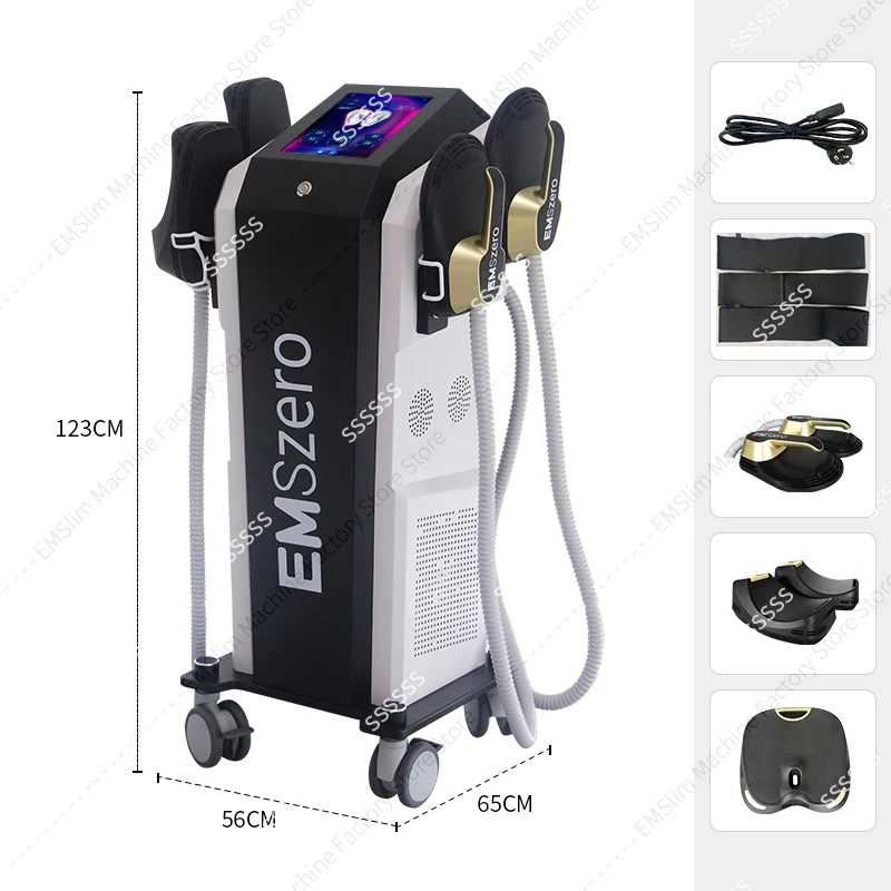 EMS ZERO Neo-Machine Pro Ultra2024 pour Brûler les Graisses, Épaisseur Musculaire Électromagnétique, Salon