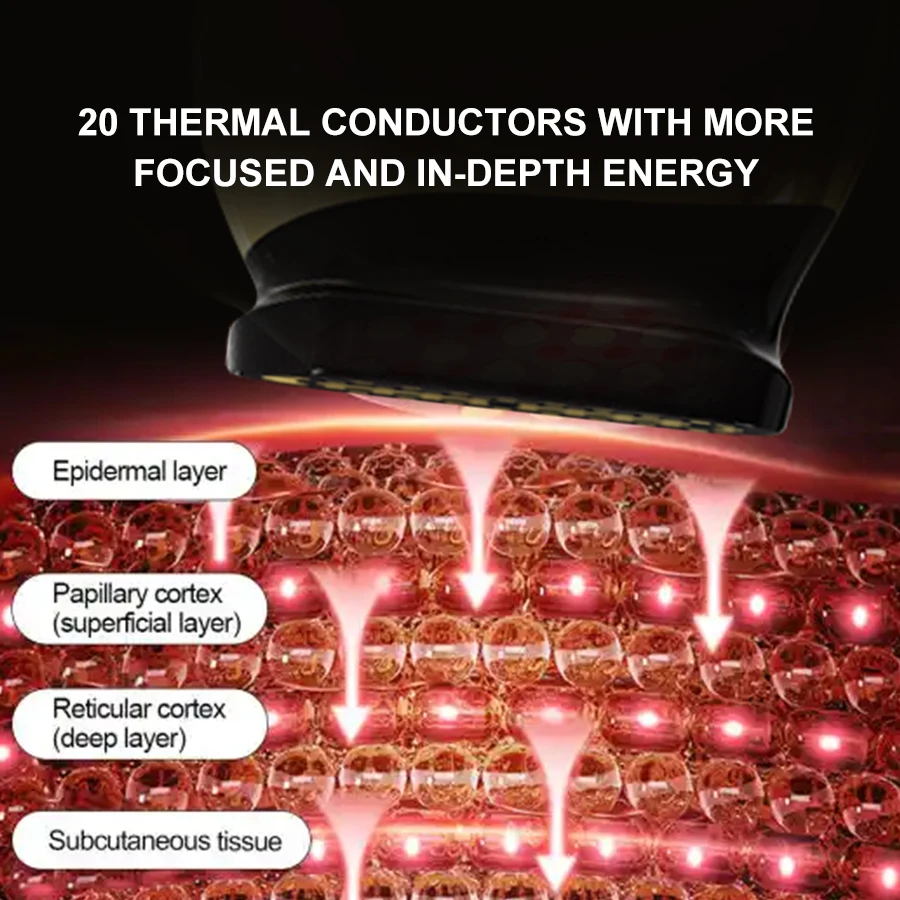 Rimpel Verwijderen Gold Dot Matrix Schoonheid Instrument Gezicht Lifting Apparaat Collageen Gezichtshuid Aanscherping Tool