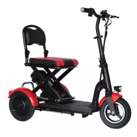 3 Wheels Elderly Electric Scooter Disabled Handicapped Folding Mobility Scooter for Seniors