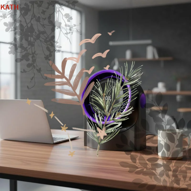 

Desktop Electric Fan Circulator: Wireless Portable Quiet Home Wall Ceiling Air Cooler