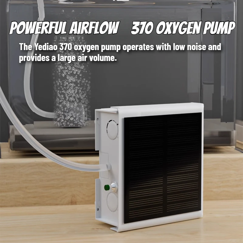 Wild fishing five-speed adjustment flush pump charging atmospheric volume silent oxygenator fish tank solar oxygen pump