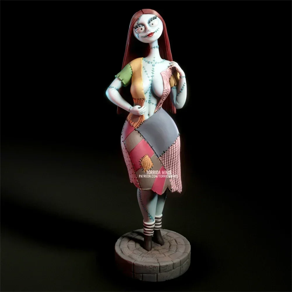 Sunny Girl 75mm Resin Figure Model Kit 1:24 Scale Models Unpainted Kits Diy Toys Hobbies Plastic Model A299