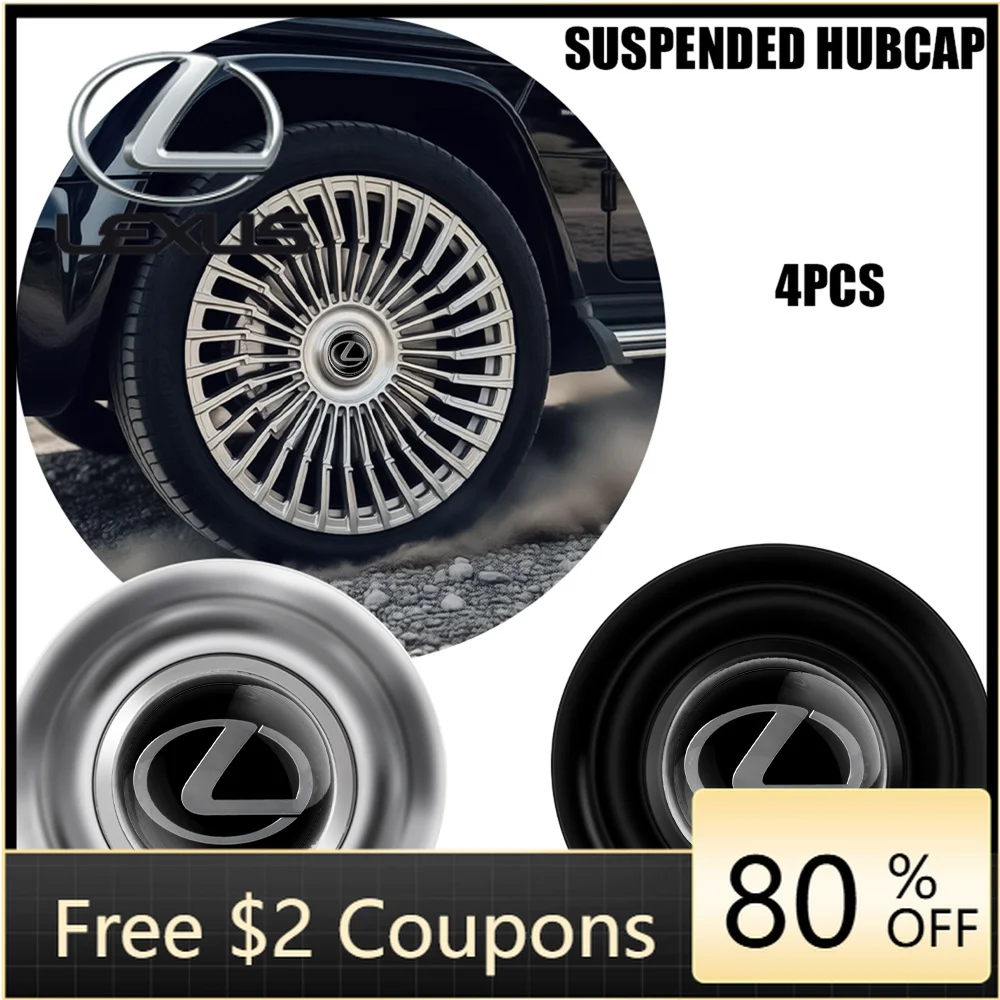 

Emblems 4PC For Lexus FSPORT IS200 ES300h Ct200h RX350 IS300h IS250 NX Car Styling Wheel Hub Cap Badge Cover Auto Exterior Acces