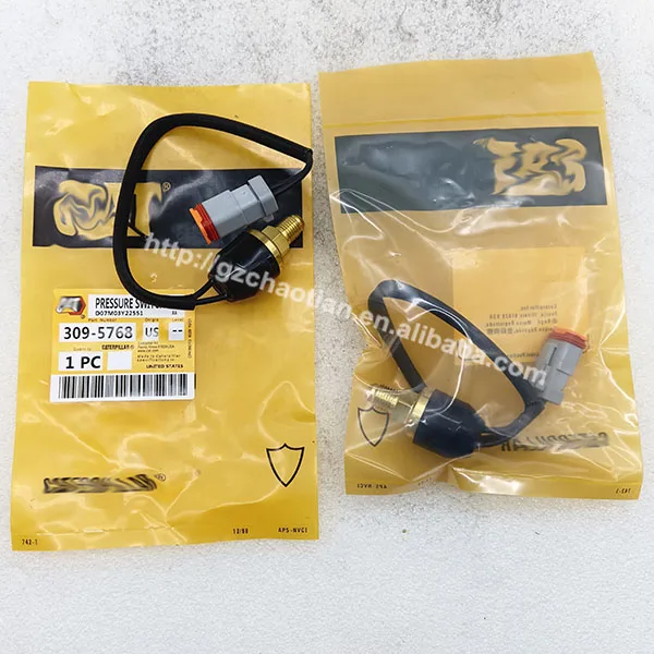 Excavator Spare Parts 309-5768 3095768 Sensor Pressure Transducer Applicable to Excavator E320 106-0180