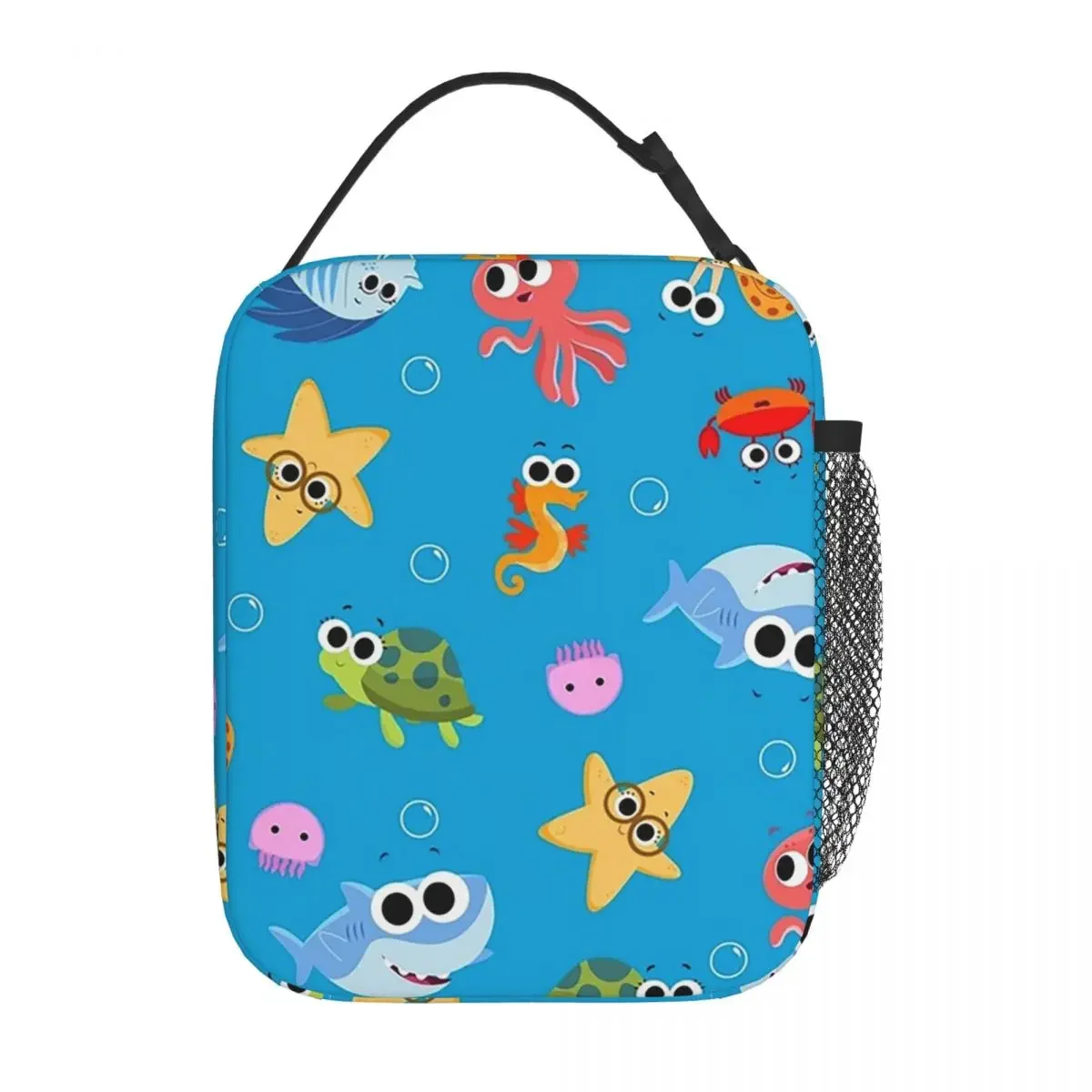 Finny The Shark Insulated Lunch Bag for Women Office Cooler Thermal Food Box Tote Portable Lunch Boxes Container