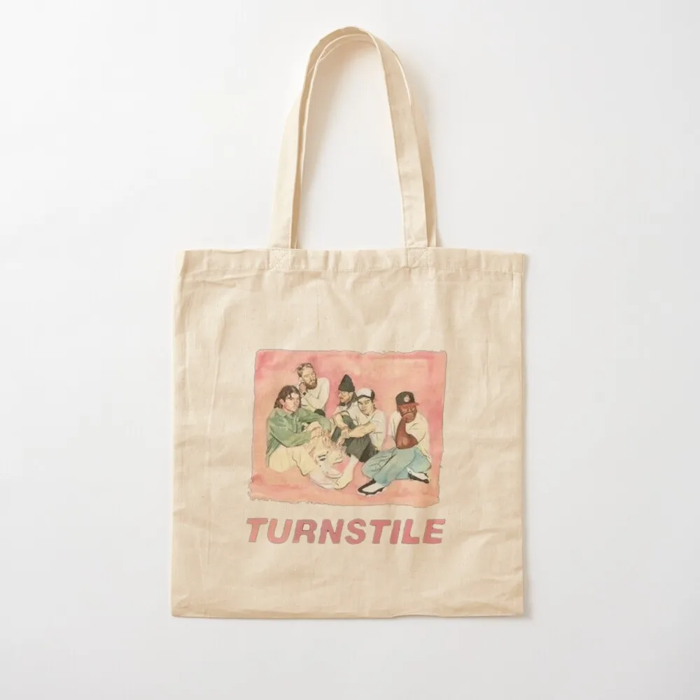 

Turnstile Tote Bag tote bags aesthetic reusable shopping bag Women bags