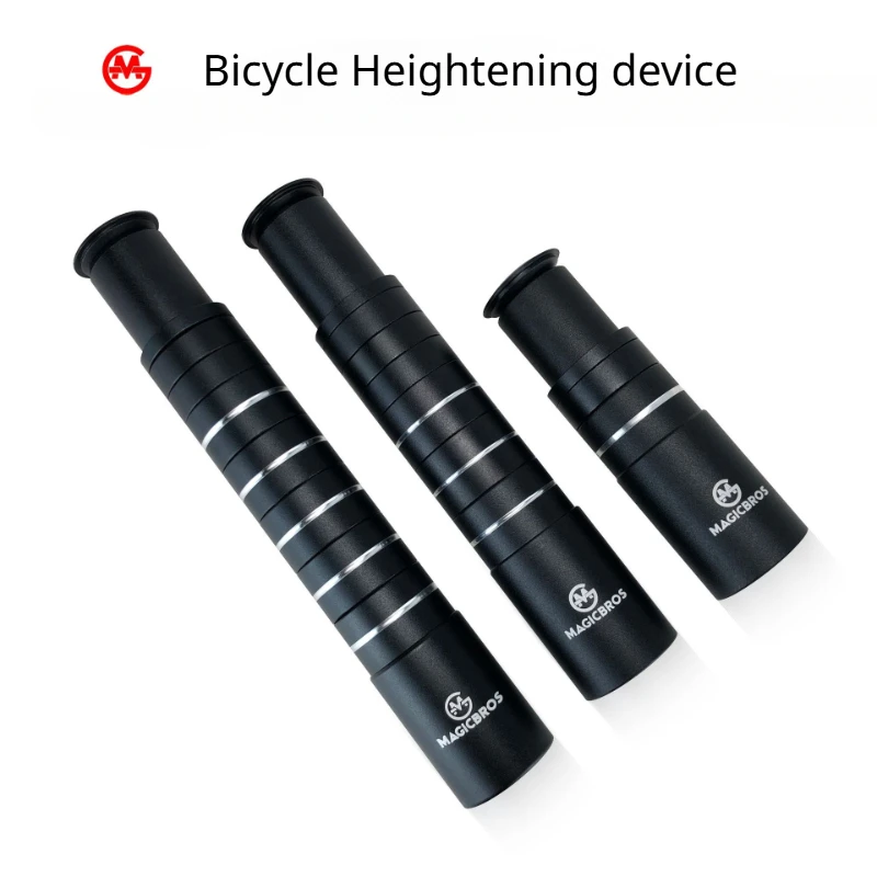 

Bicycle Handlebar Vertical Height Extender High-strength Aluminum Alloy Riding Comfort Adjustable Height Handlebar Increaser