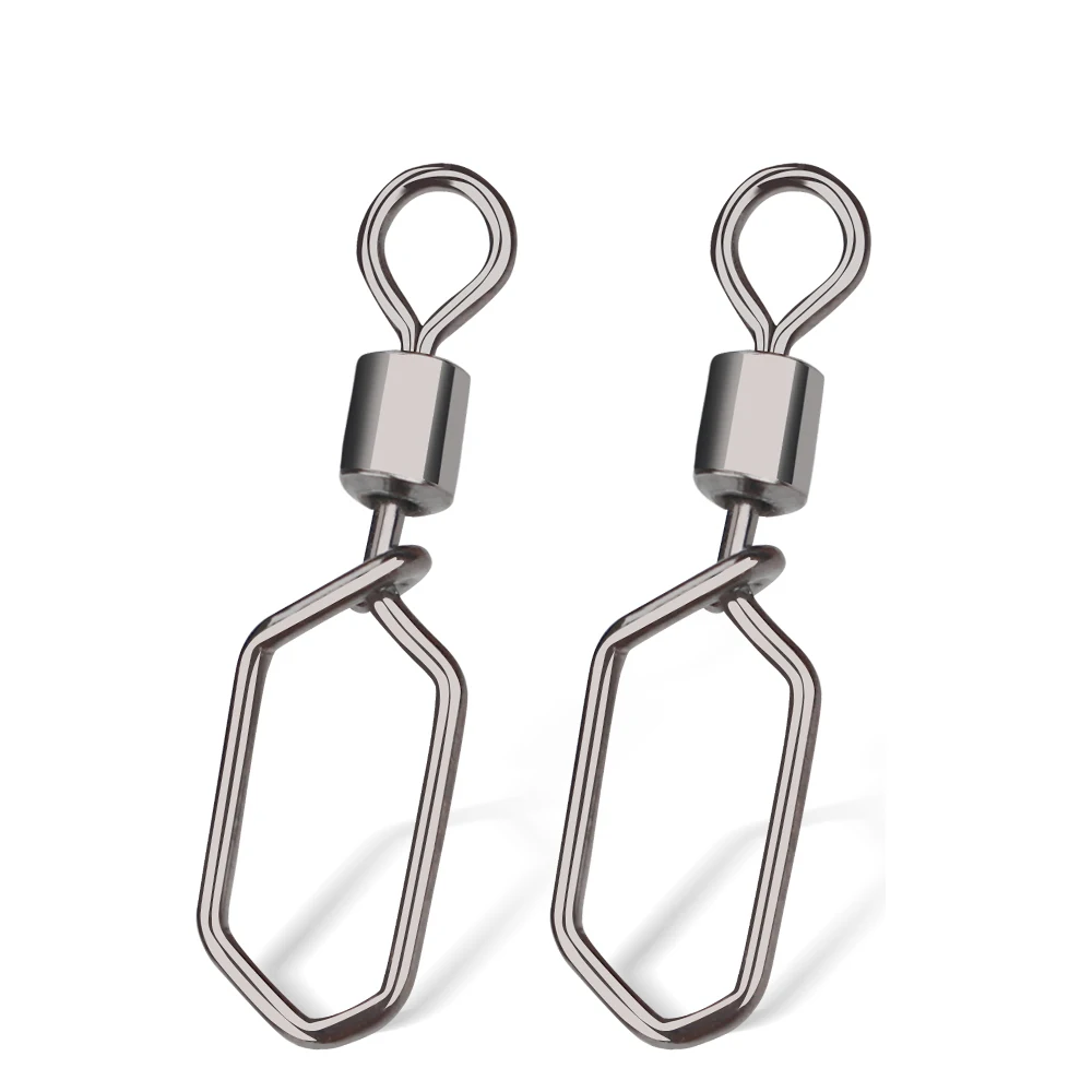 Anzol de Isca Resistente, Girador de Barril, Girador Rolante, Conector de Linha de Pesca, Giradores de Pesca, Mosquetão Interlock, Pino de Engate