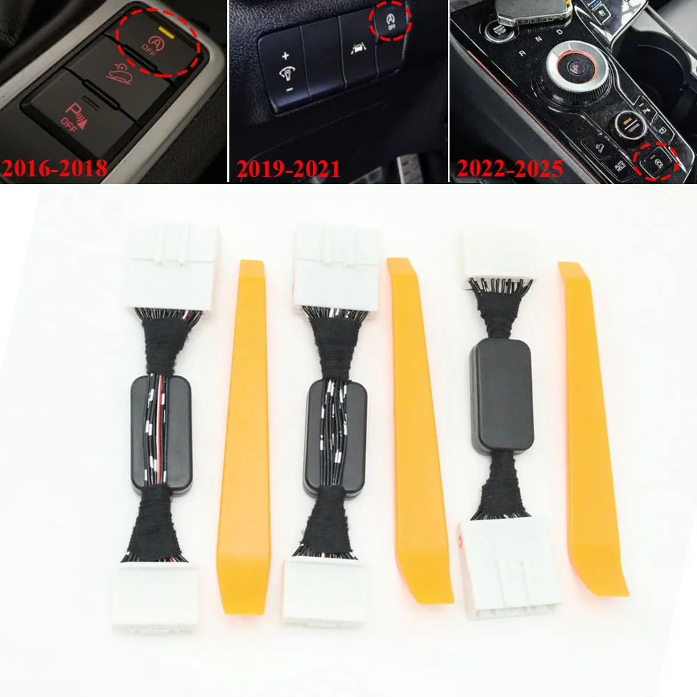 

For Kia Sportage 2016-2025 Car Automatic Start Stop Canceller Cable Engine System Off Device Close Control Eliminator Plug