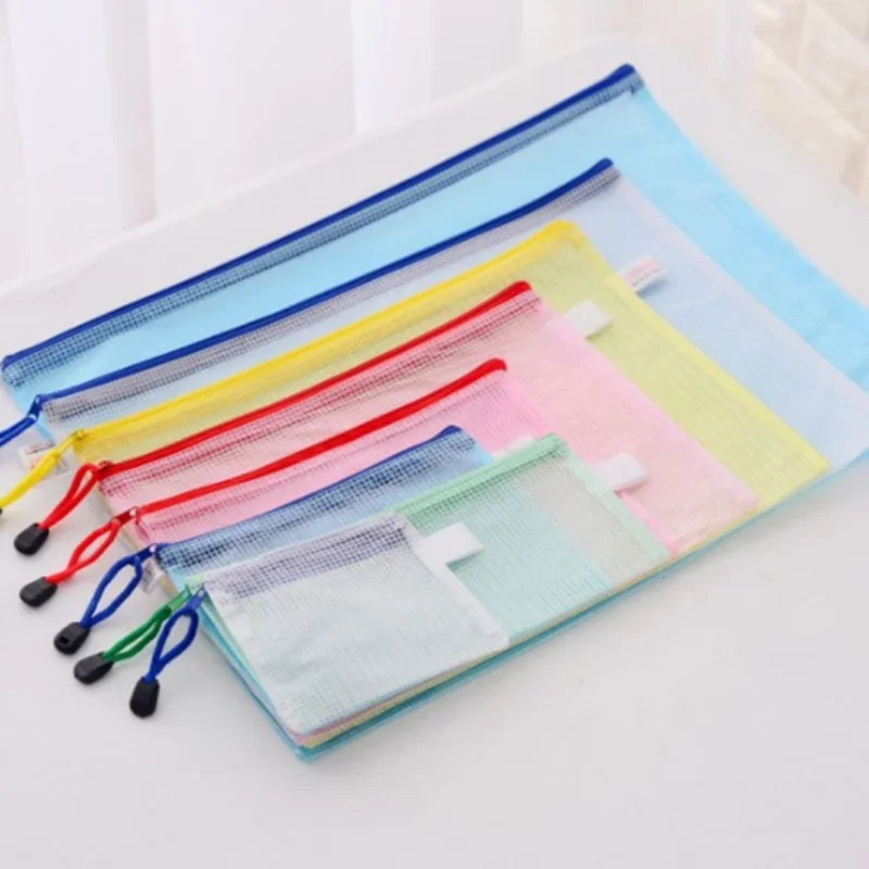 A4 A5 A6 Multifunction Document Bag Filing Products Pocket Folder Storage Bag for Students Office School File Folder Supplies