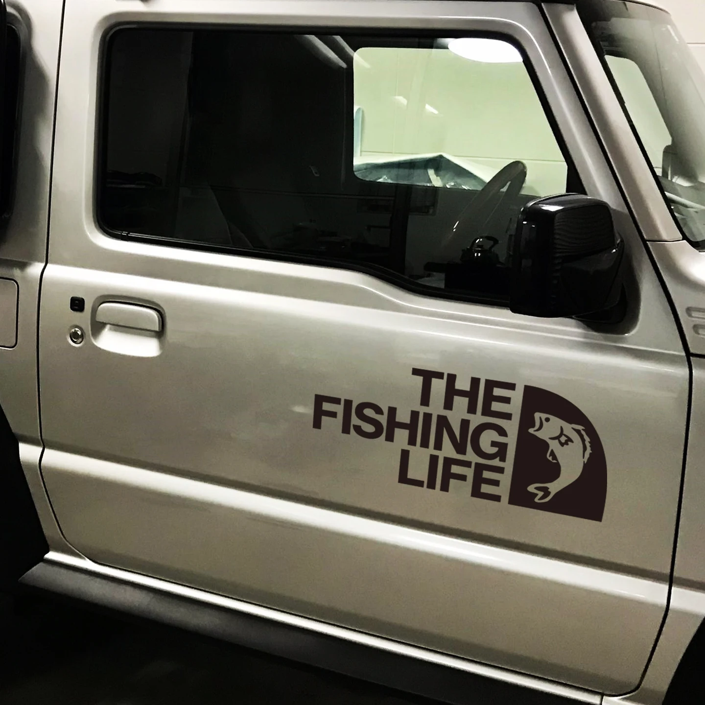 Interesting fishing enthusiasts stickers, car glass, outdoor RV off-road, pickup truck door very cool decorative stickers