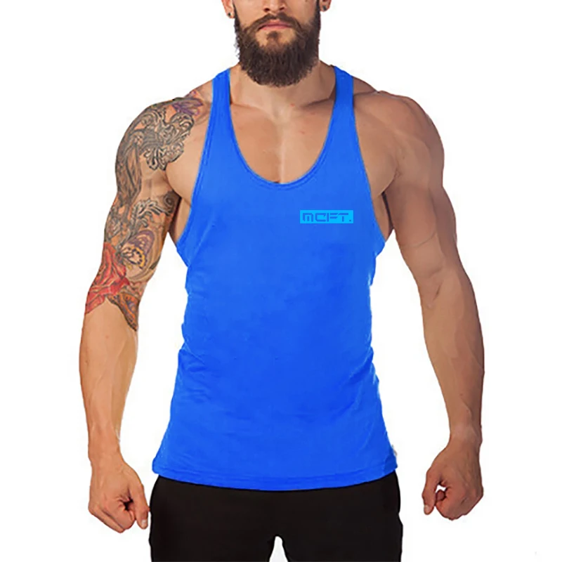 Men's Running Vest Sleeveless Sports Vest Breathable Sportswear Gym Exercise Fitness Training Jogging Muscle Sportswear Shirt