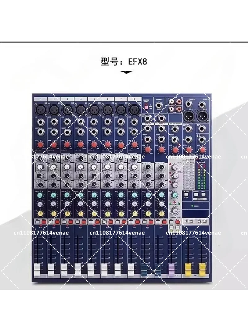 Professional Digital Mixer 8 12 16 Channel with Effects for Stage Performance Conference Wedding Recording