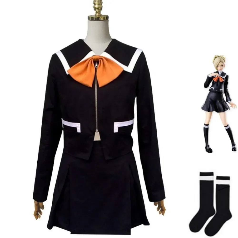 

Anime Game Persona 2: Tsumi Lisa Silverman Cosplay Costume Seven Sisters JK Campus Uniform Skirt Woman Sexy Halloween Suit